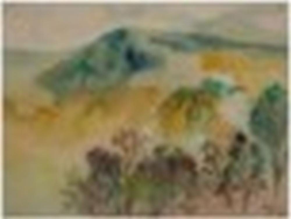 benodebehari mukherjee 1904 1980 mussoorie watercolor on paper 10 x 14 · Christie's · 2021-03-17 Benode Behari Mukherjee comparable auction result: benodebehari mukherjee 1904 1980 mussoorie watercolor on paper 10 x 14