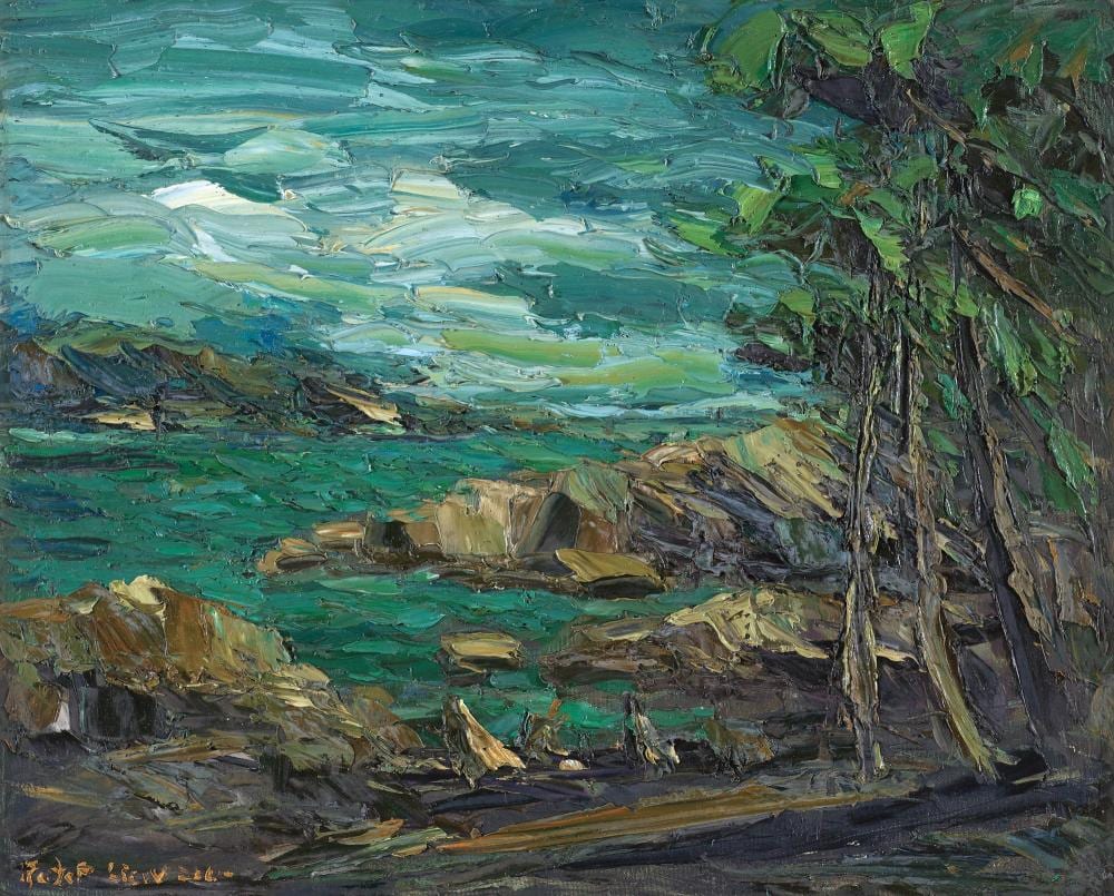 Peter Liew comparable auction result: peter liew b perak 1955 penang seaside 2000s