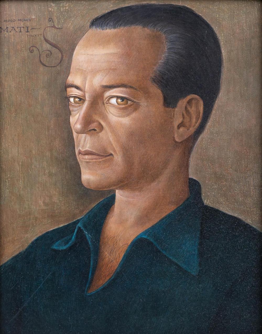 Mati Klarwein comparable auction result: mati klarwein german 1932 2002 portrait of daniel h silberberg 1955 oil and tempera on canvasboard 14 3 4 x 11 3 4 in 20 x 1