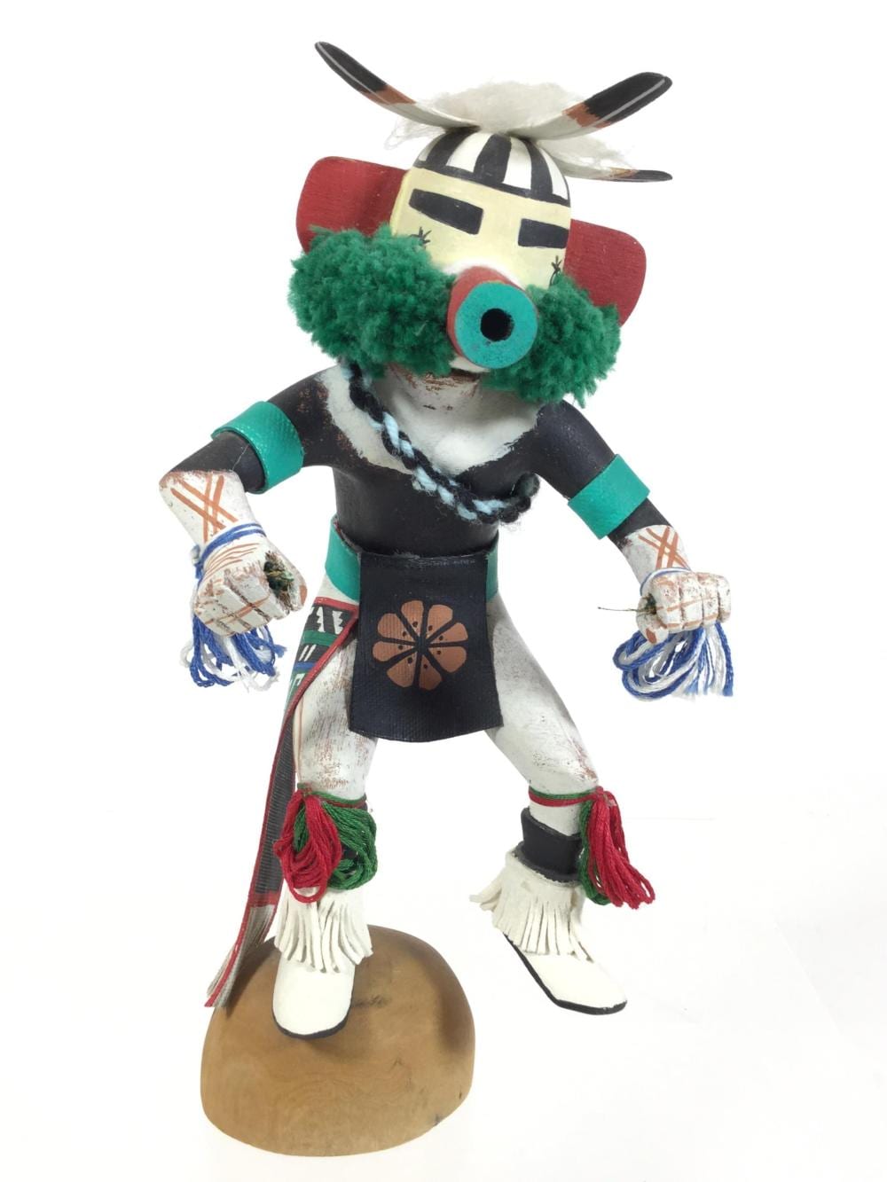 Jon Lewis comparable auction result: jon lewis corn dancer kachina doll