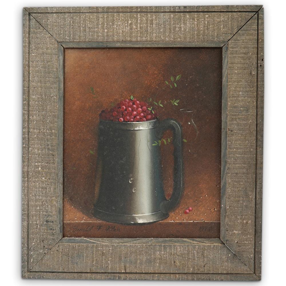 Donald F. Allan comparable auction result: donald f allan 1927 2013 original oil painting on board