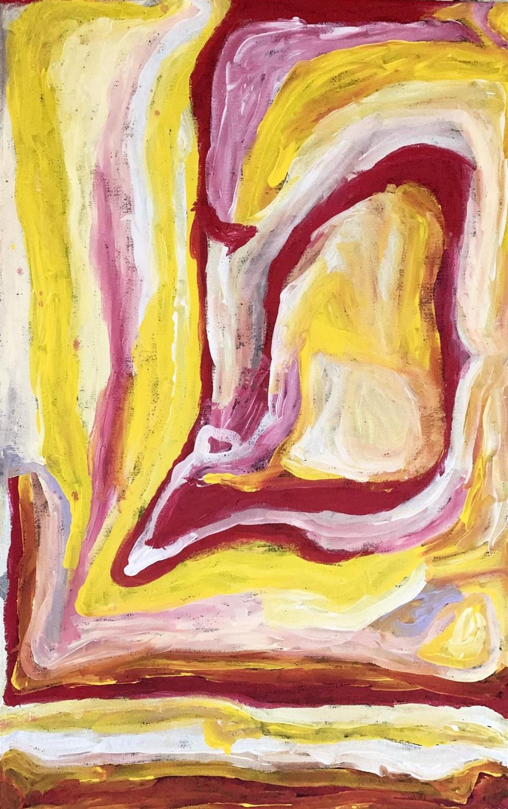 Nora Wompi Nungurrayi comparable auction result: nora wompi 1932 jartijiti acrylic on linen