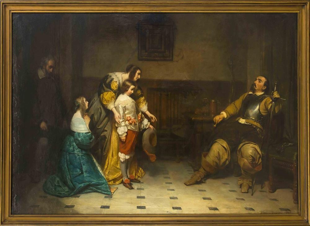 Claude Jacquand comparable auction result: claude jacquand 1803 1878 french