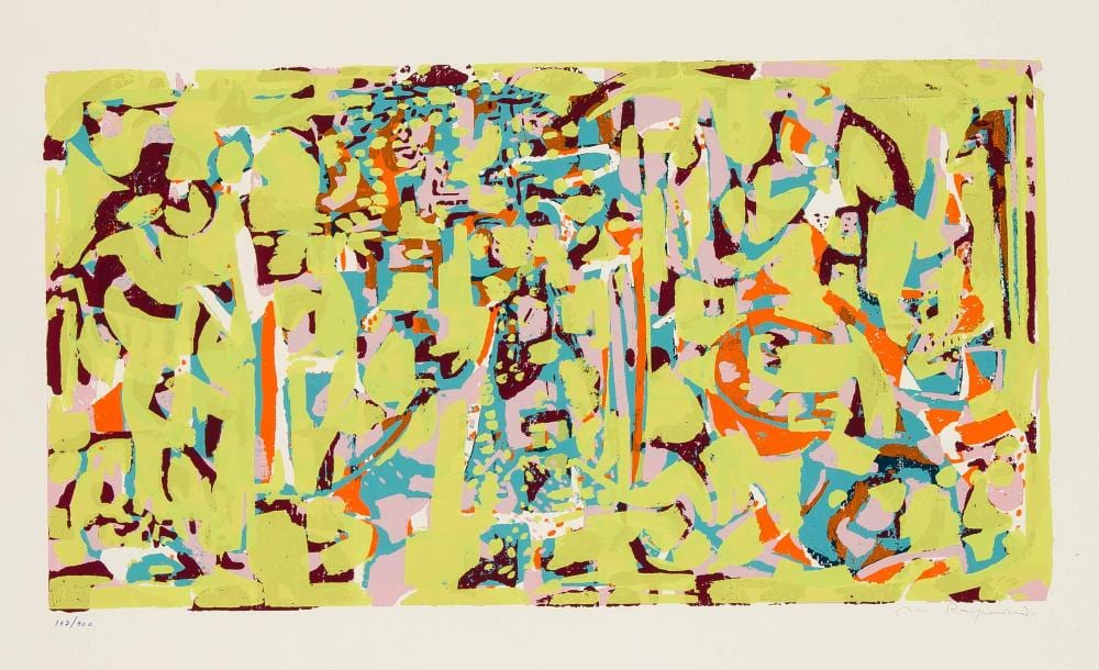 Marie Raymond comparable auction result: marie raymond 1908 1988 silkscree