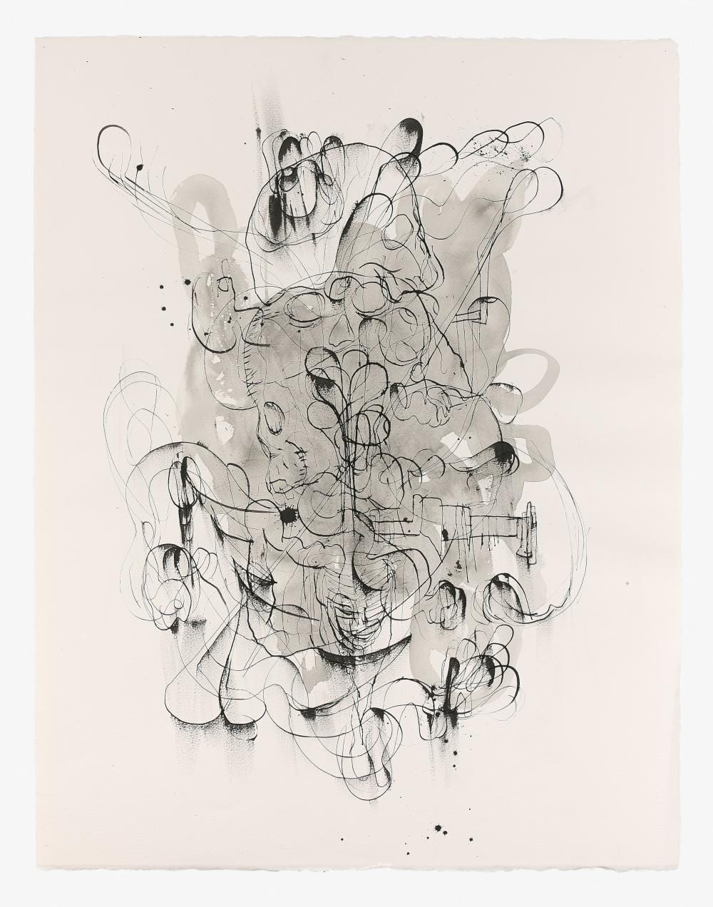 Cameron Jamie comparable auction result: cameron jamie n en 1969 i know your wig is gone 2006 encre sur papier
