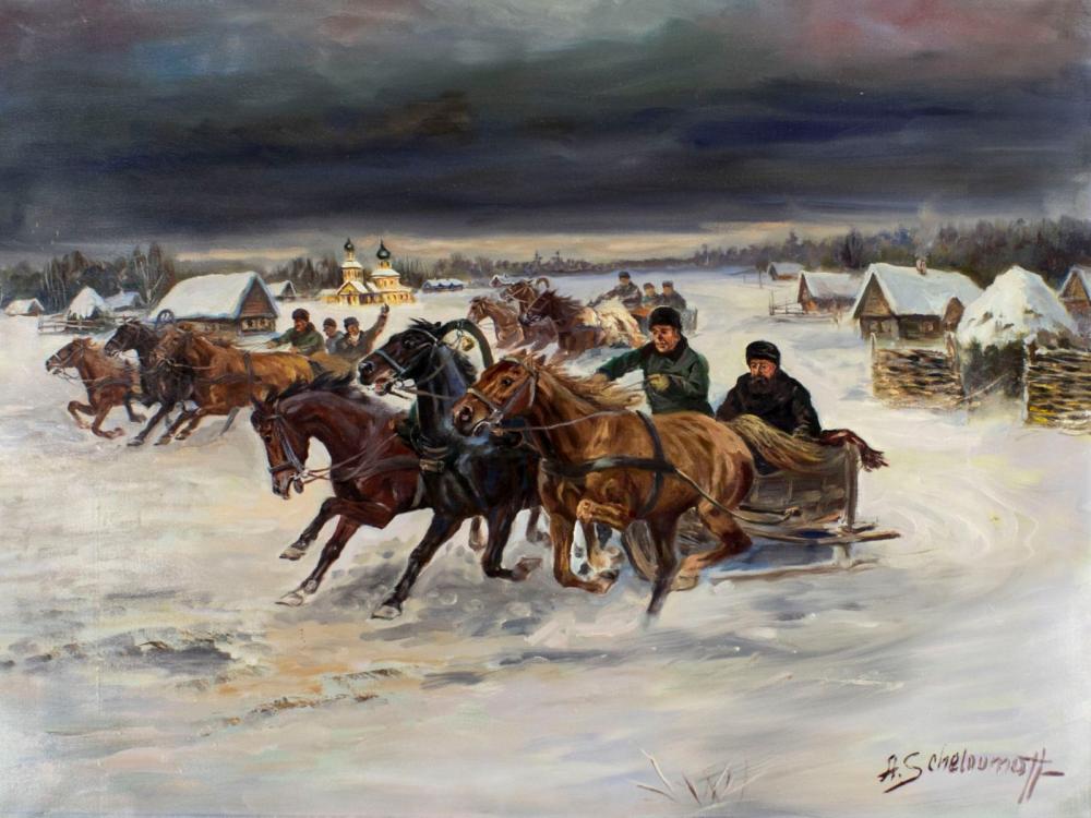 afanasij scheloumoff russia germany 1892 1983 oil painting · Broward Auction Gallery LLC · 2021-05-09 Afanasij Scheloumoff comparable auction result: afanasij scheloumoff russia germany 1892 1983 oil painting