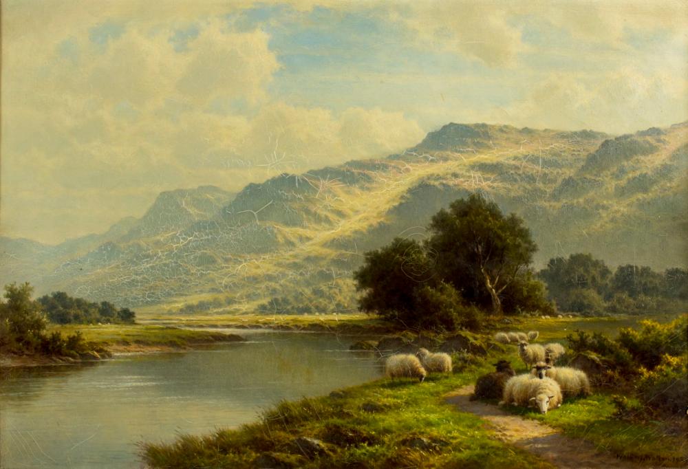 Walter J Watson comparable auction result: walter j watson uk 1879 1979 oil painting antique