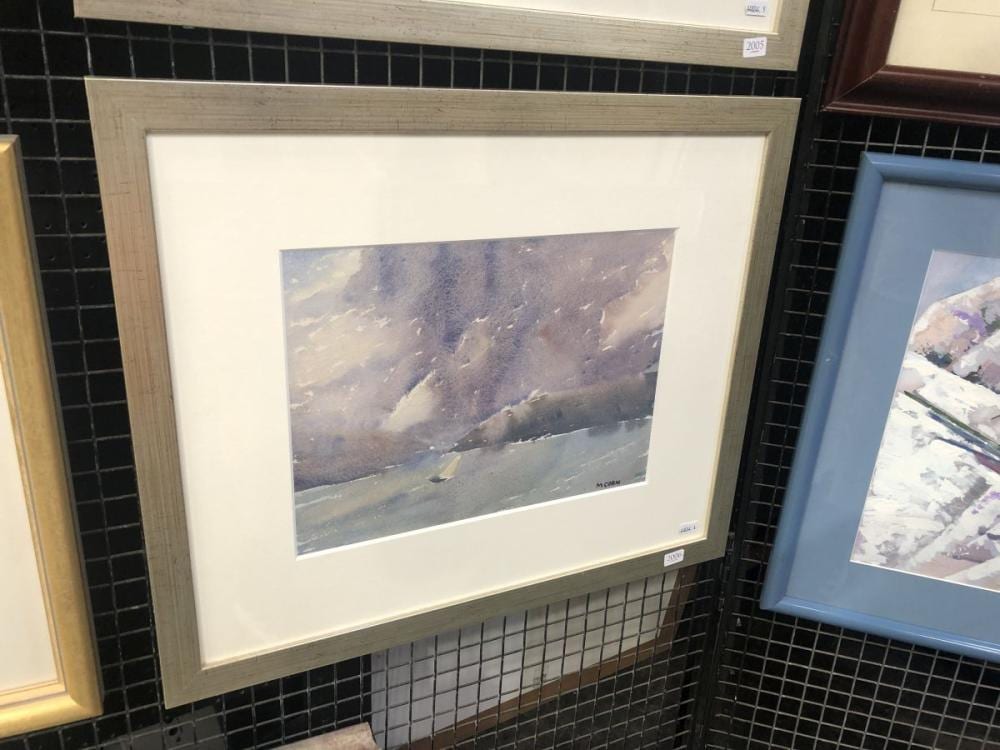 Margaret Coen comparable auction result: margaret coen 1913 1993 balmain from observatory hill frame 40 x 48 cm