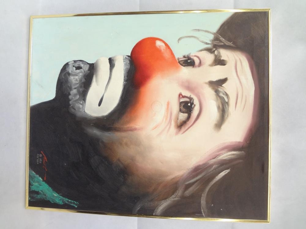 rusty rust signed and numbered emmett kelly art work · Dana J. Tharp Auctions · 2021-03-27 Donald Rust comparable auction result: rusty rust signed and numbered emmett kelly art work