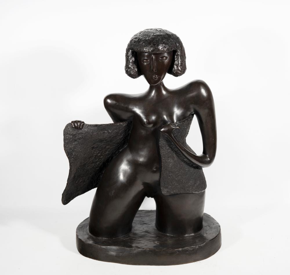 David Laity comparable auction result: david laity 1958 lux 2007 bronze ed 2 9 h 65 cm w 44 cm inscribed to base