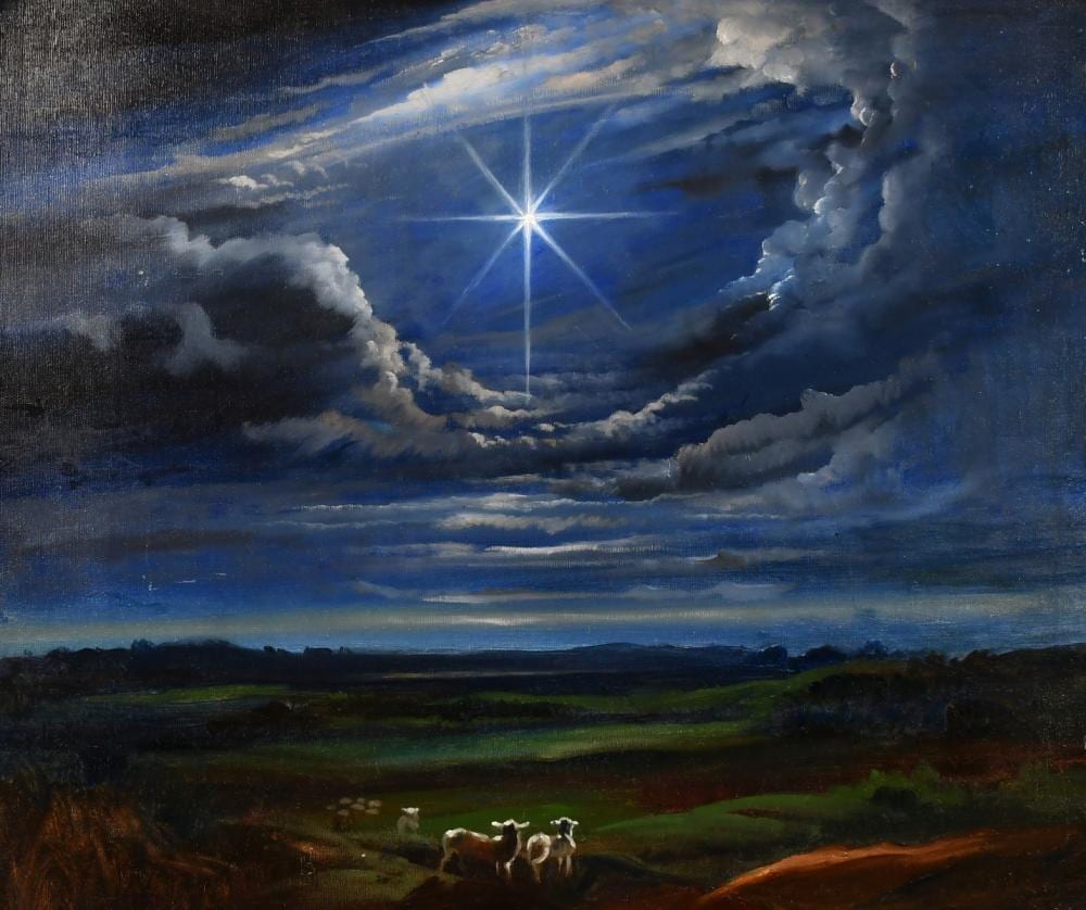 robert dumont smith 1908 1994 british sheep gazing at a star with a rolling landscape beyond oil on board · John Nicholson's Fine Art Auctioneers & Valuers · 2021-03-24 Robert Dumont-Smith comparable auction result: robert dumont smith 1908 1994 british sheep gazing at a star with a rolling landscape beyond oil on board