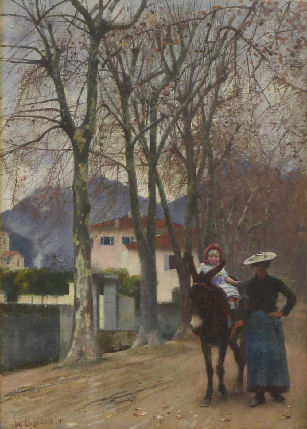 William Logsdail comparable auction result: william logsdail 1859 1944