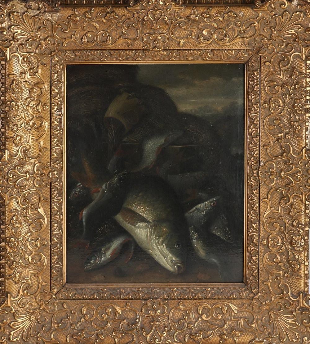 Jakob Gillig comparable auction result: jacob gillig still life with fish