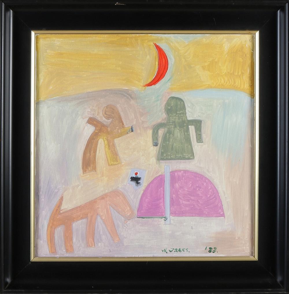 Wim Izaks comparable auction result: wim izaks the adjutant and her dog