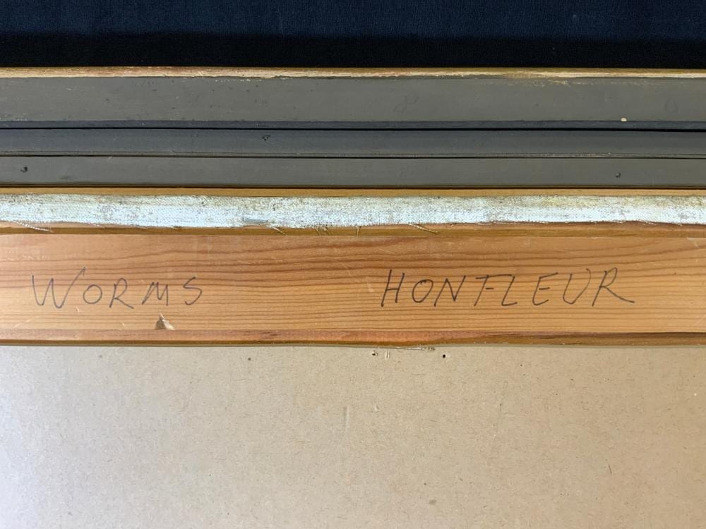 Roger Worms comparable auction result: roger worms signed oil painting