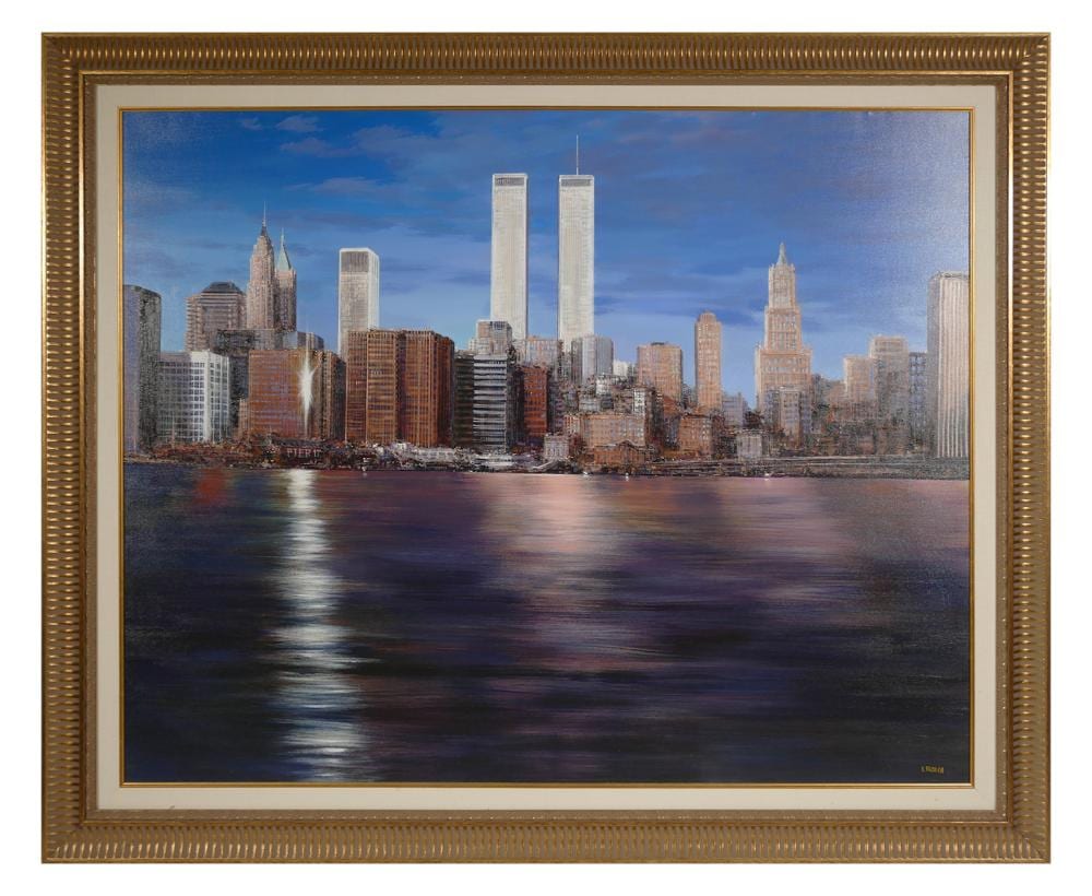 Luigi Rocca comparable auction result: luigi rocca new york skyline 2001