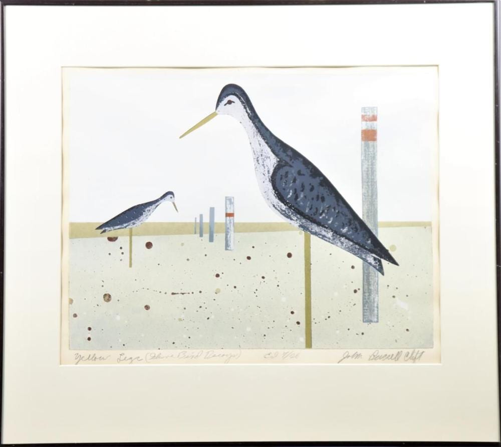John Russell Clift comparable auction result: john russell clift 1925 1999 american lithograph