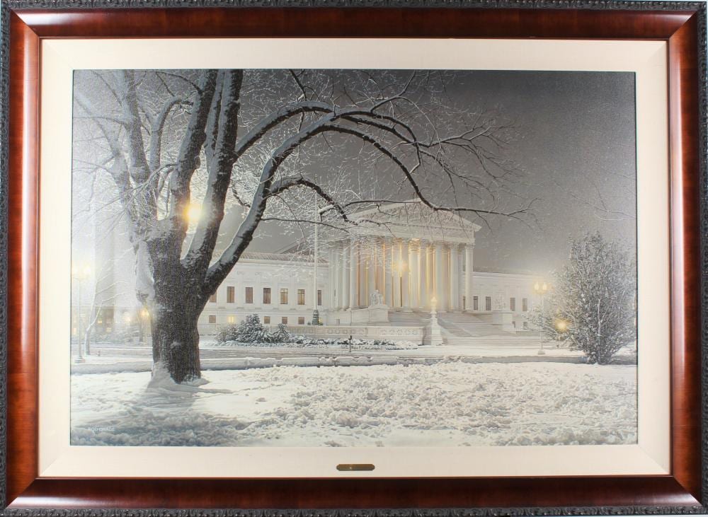 Rod Chase comparable auction result: rod chase justice for all giclee on canvas