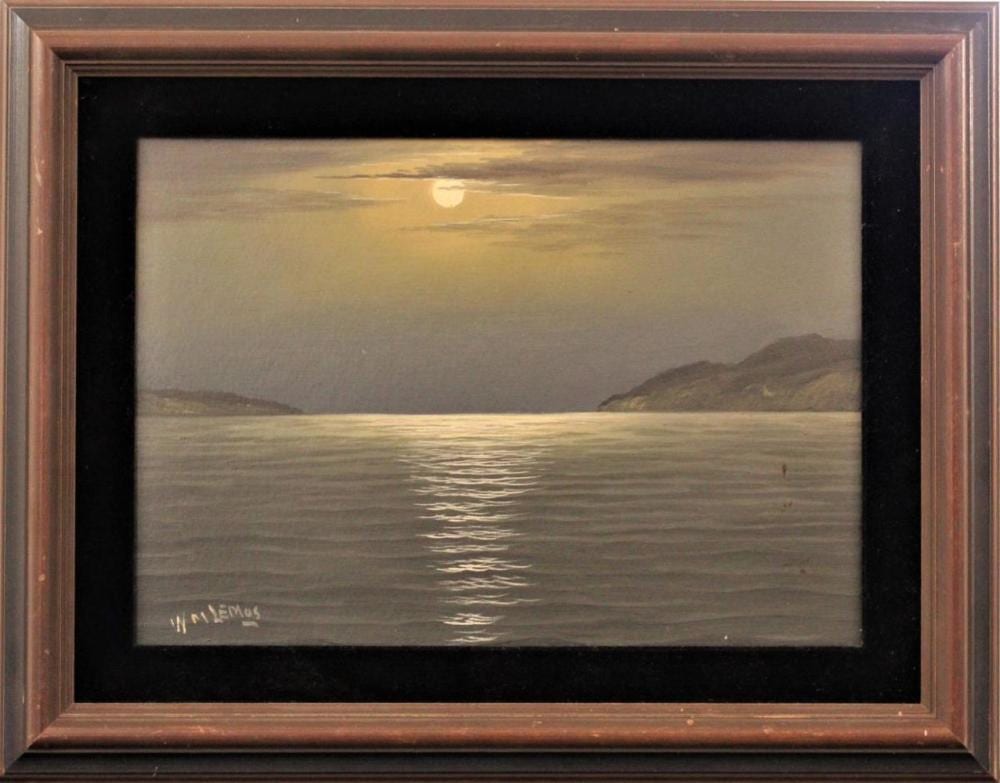 William Lemos comparable auction result: william lemos 1861 1942 american o b