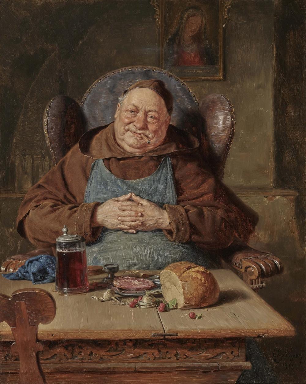 Edward Von Grutzner comparable auction result: eduard von gr tzner
