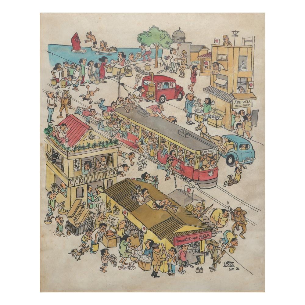 Larry Alcala comparable auction result: larry alcala 1926 2002