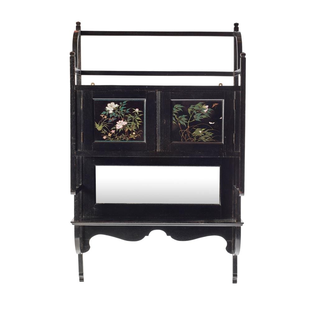 edward william godwin 1833 1886 probably for william watt hanging wall cabinet circa 1870 · Lyon & Turnbull · 2021-04-22 Ted Godwin comparable auction result: edward william godwin 1833 1886 probably for william watt hanging wall cabinet circa 1870