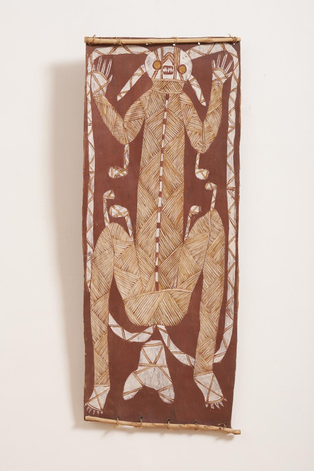 Peter Nabarlambarl comparable auction result: peter nabarlambarl circa 1930 2001 namarrgon lightning spirit