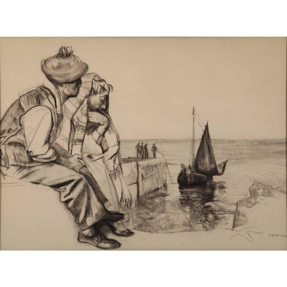 Sean Keating comparable auction result: sean keating irish 1889 1977