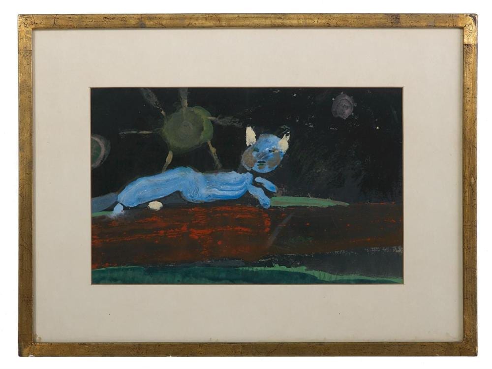Roger von Gunten comparable auction result: roger von gunten mexican b 1933 gato baje sol de medianoche