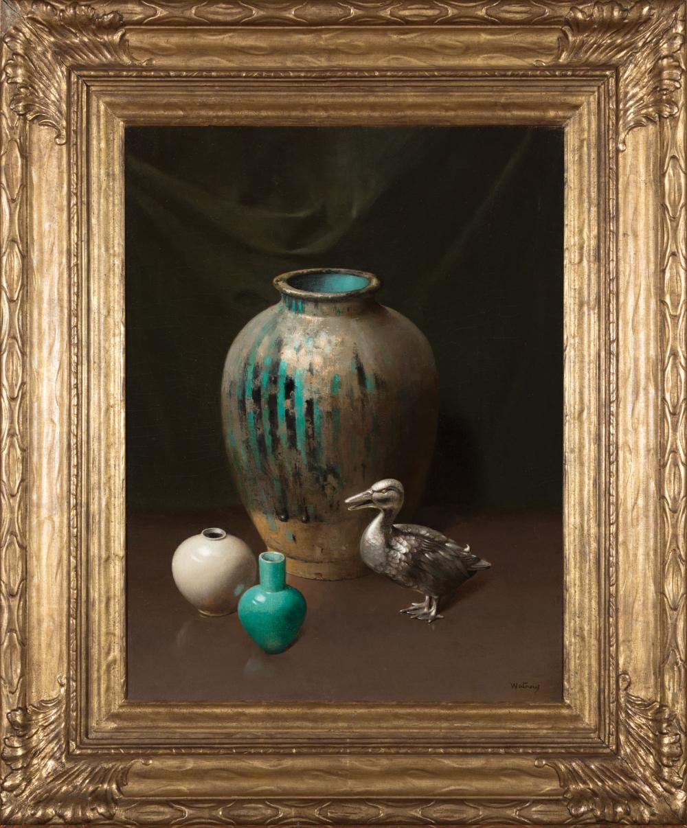 Harry Willson Watrous comparable auction result: harry willson watrous american 1857 1940