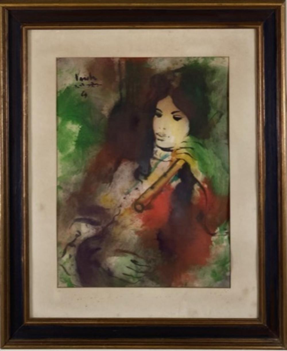 Yehuda Vardi comparable auction result: yehuda vardi israel 1933 1990 painting
