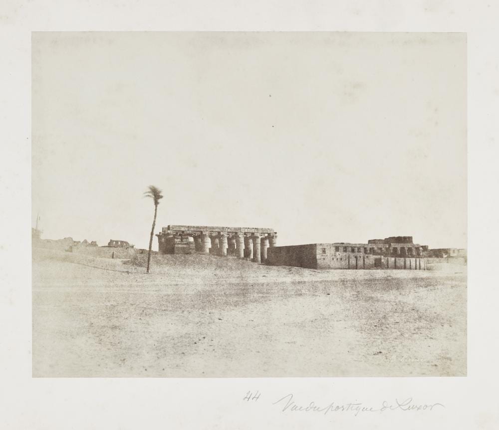 John Beasley Greene comparable auction result: john beasley greene 1832 1856 vue de portique de luxor