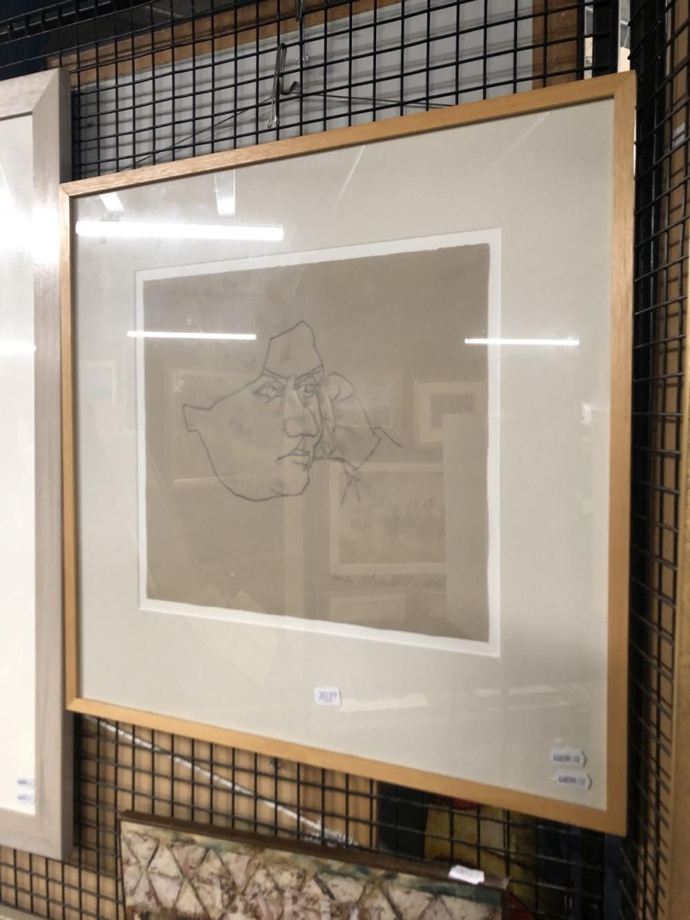 Anne Wienholt comparable auction result: anne wienholt 1920 2018 thelman 1987 pastel on paper frame 56 x 57 cm signed lower right