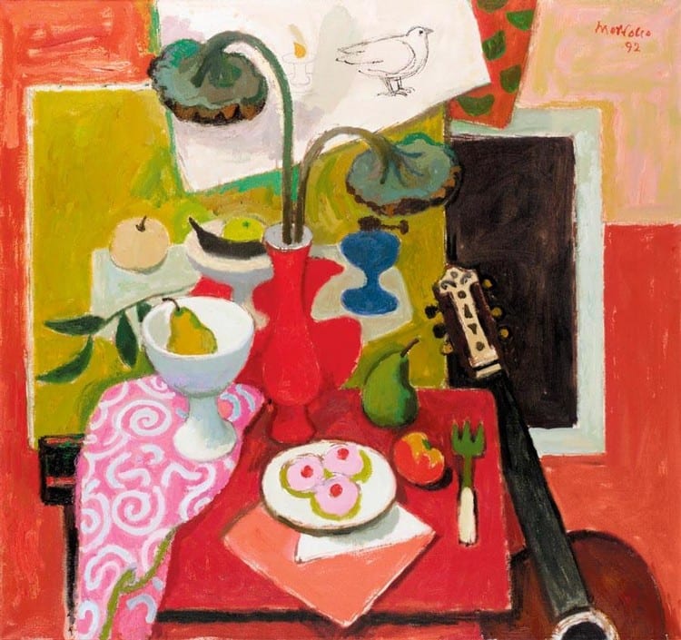 Alberto Morrocco comparable auction result: alberto morrocco r s a r s w 1917 1998 studio still life