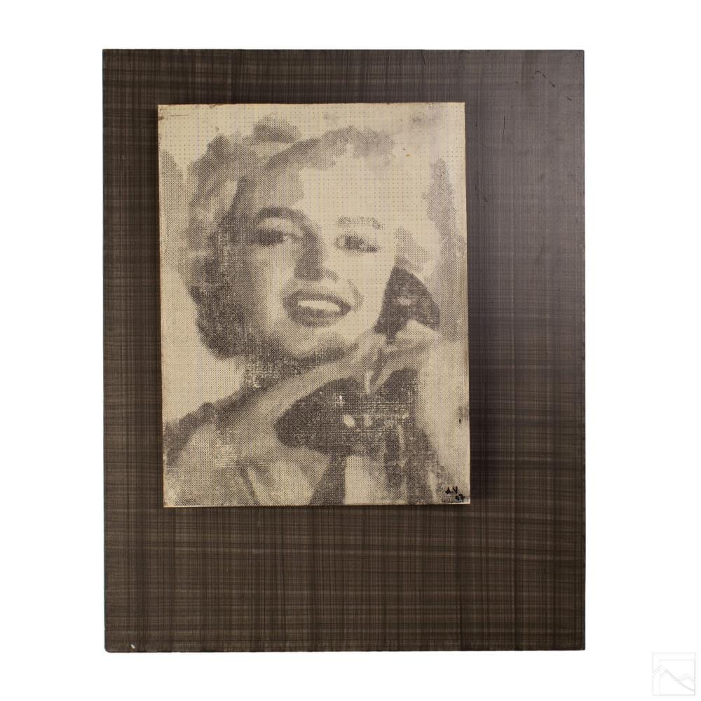 Alejandro Vigilante comparable auction result: a vigilante b1964 marilyn monroe pop art painting