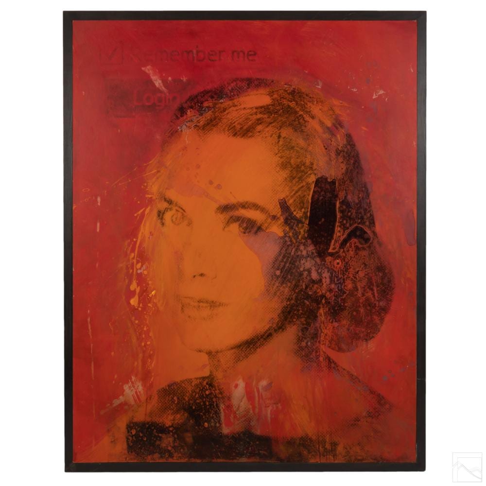 Alejandro Vigilante comparable auction result: a vigilante b 1964 grace kelly pop art painting