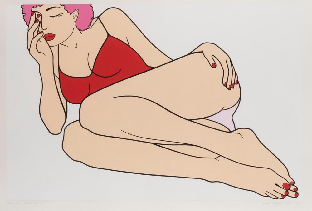Hazel Dooney comparable auction result: hazel dooney born 1978 study for stacked hottie 2001 2011