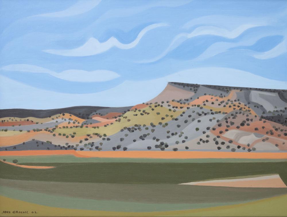 Joel Greene (American, b. 1953) La Bahada Hill, 2002 sold by Hindman, lot 23 — auction record photograph