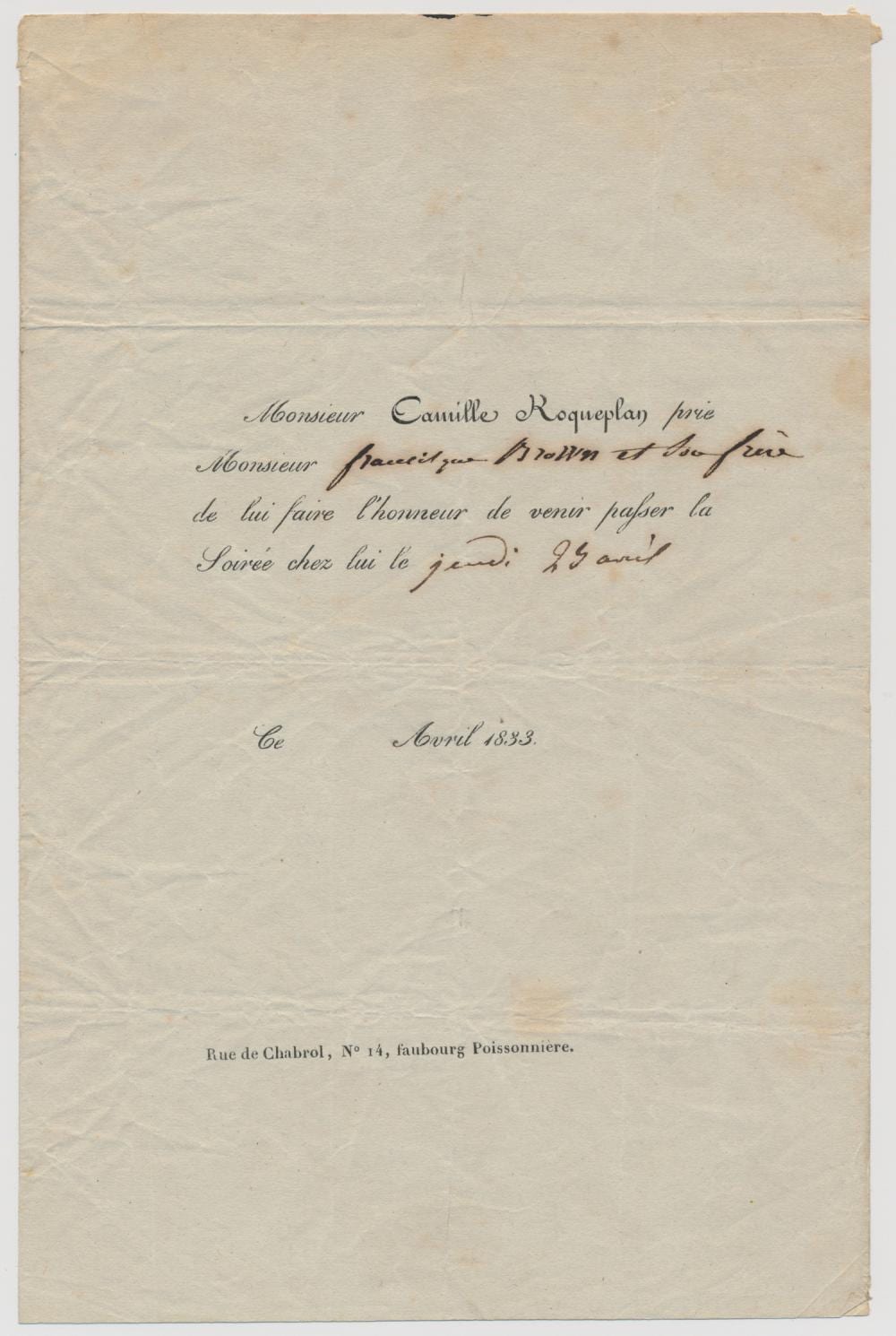 Camille Roqueplan comparable auction result: camille roqueplan