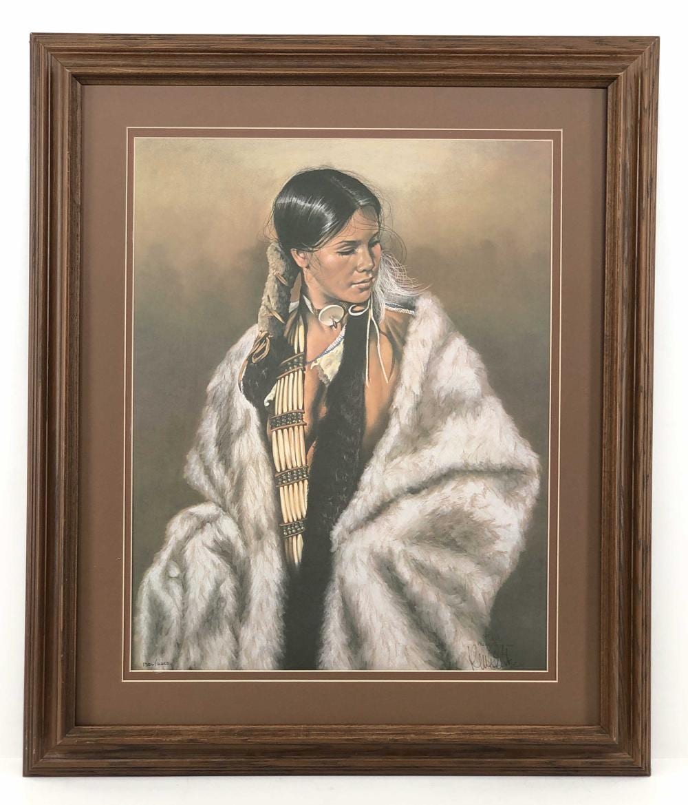 penni anne cross bia wa ja ches ltd ed print · Bradford's · 2021-04-24 Penni Anne Cross comparable auction result: penni anne cross bia wa ja ches ltd ed print