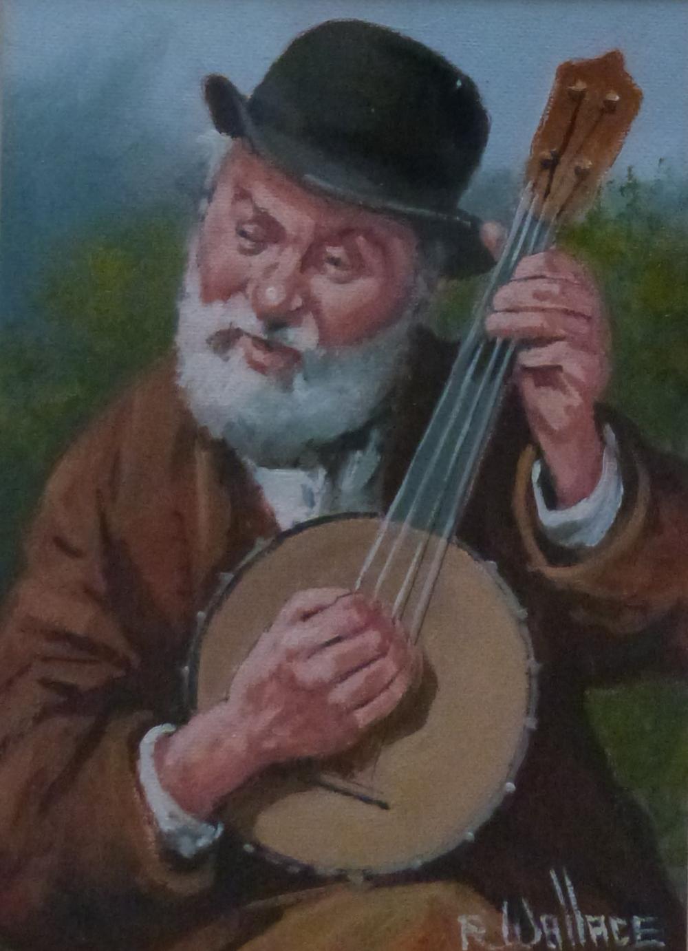 Roy Wallace comparable auction result: roy wallace the banjo player