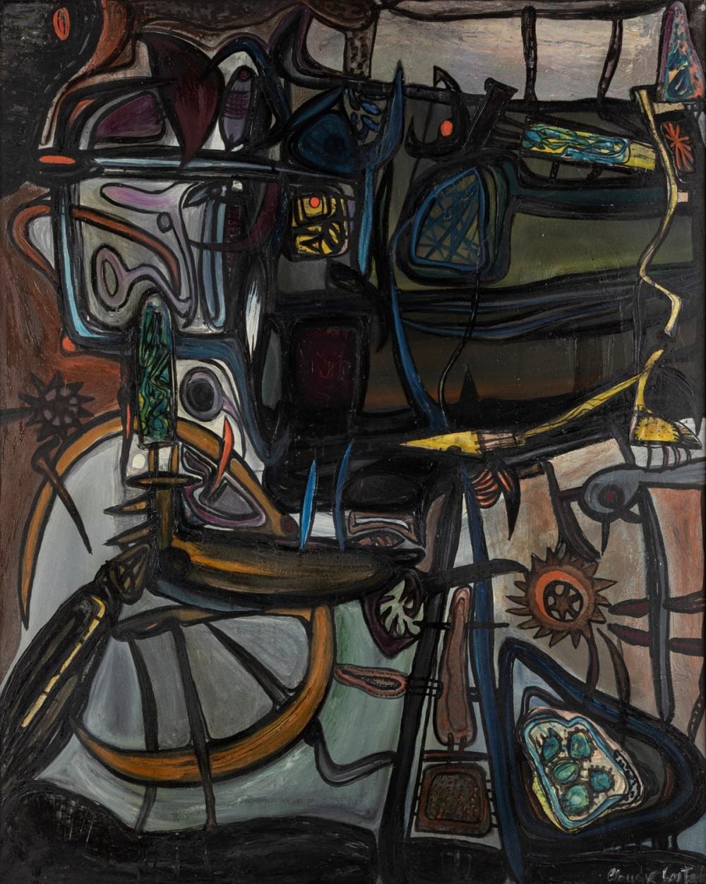 Claudio Costa comparable auction result: claudio costa tirana 1942 genova 1995 plancta town 1963