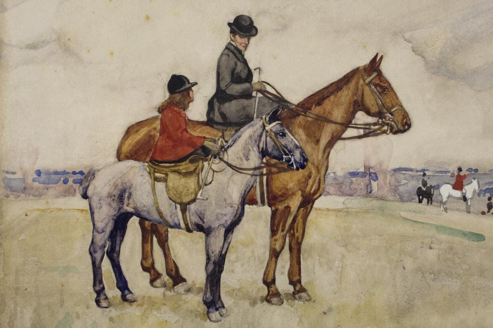 William Dacres Adams comparable auction result: william dacres adams 1864 1951 watercolor