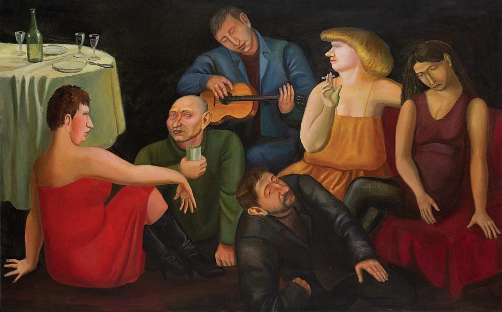 Tatyana Nazarenko comparable auction result: tatiana nazarenko russian b 1944