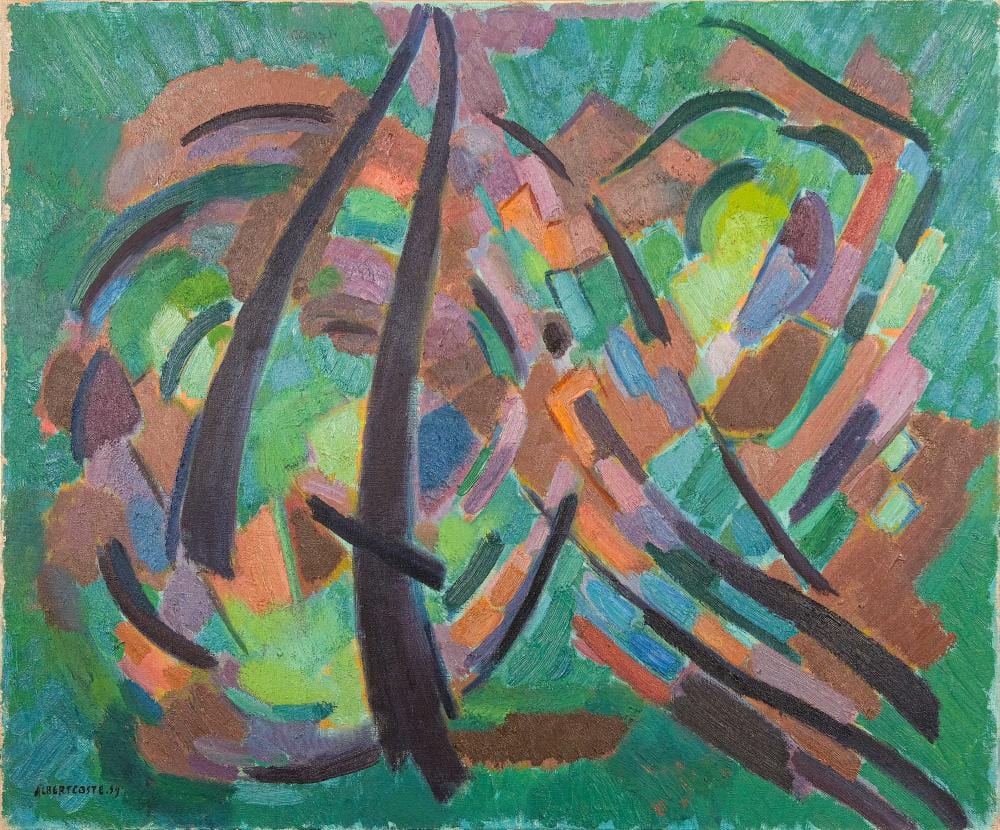 Albert Coste comparable auction result: albert coste 1896 1985 rythmes 1959