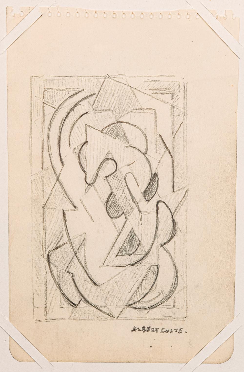 Albert Coste comparable auction result: albert coste 1896 1985 composition