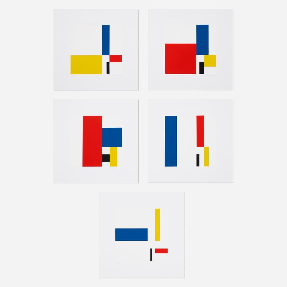 Jo Niemeyer comparable auction result: jo niemeyer spirale i v portfolio