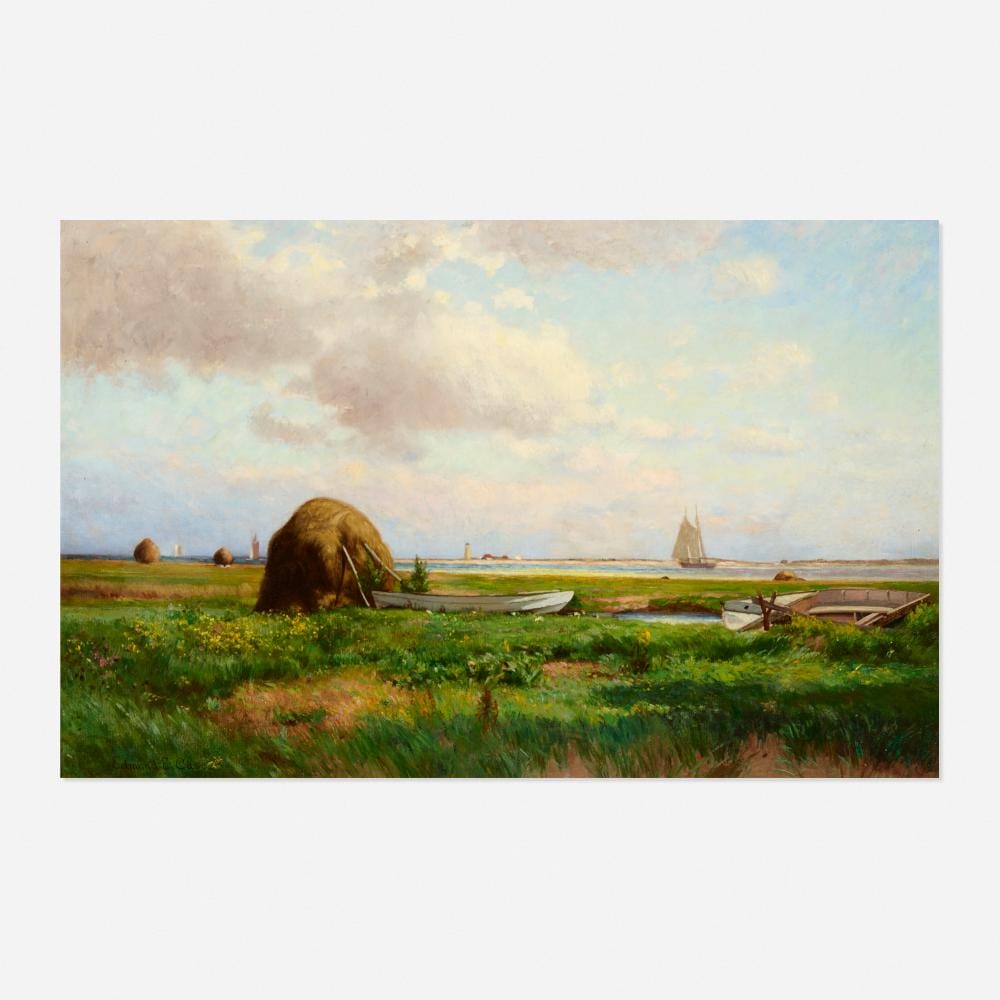 Edmund Elisha Case comparable auction result: edmund elisha case plum island sound