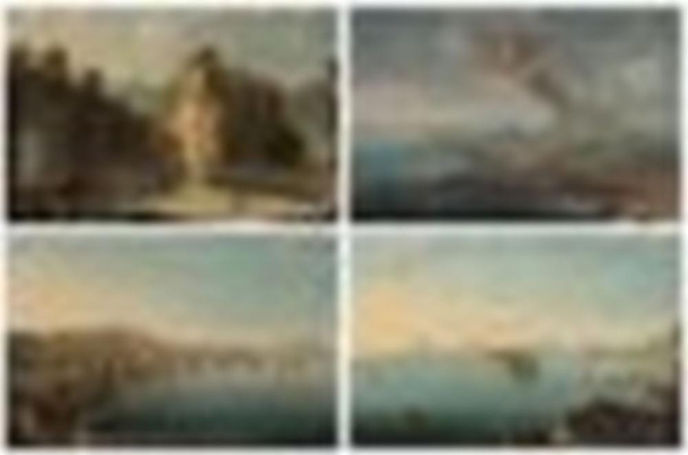 Pietro Antoniani comparable auction result: pietro antoniani milan 1740 1805 the grotto of pozzuoli naples the torr