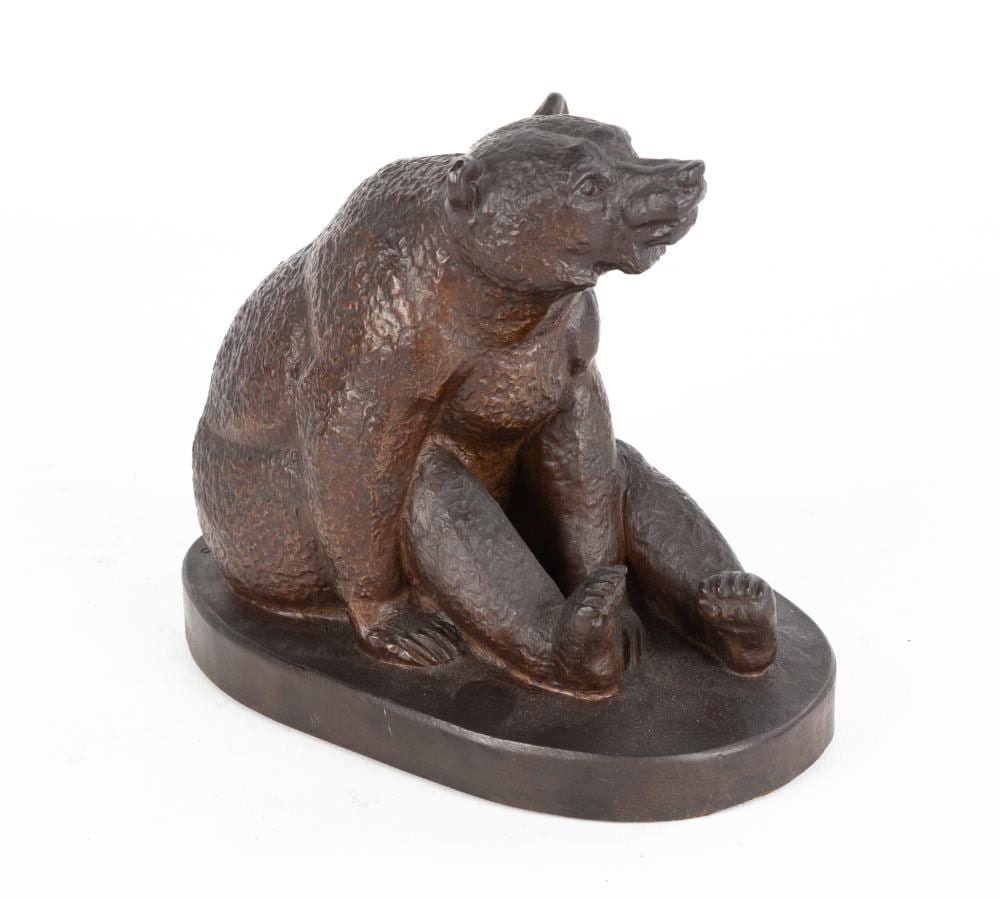 Katharine Ward Lane Weems comparable auction result: katharine ward lane weems american 1899 1989 seated bear